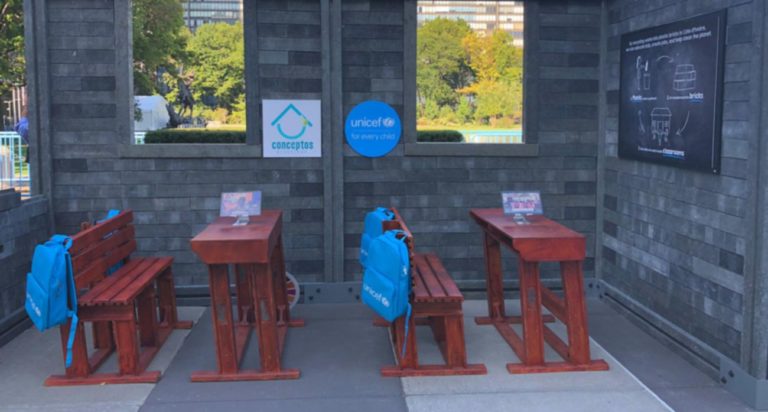 Conceptos Plasticos Partners With Unicef To Build Schools Made Of Plastic In Ivory Coast