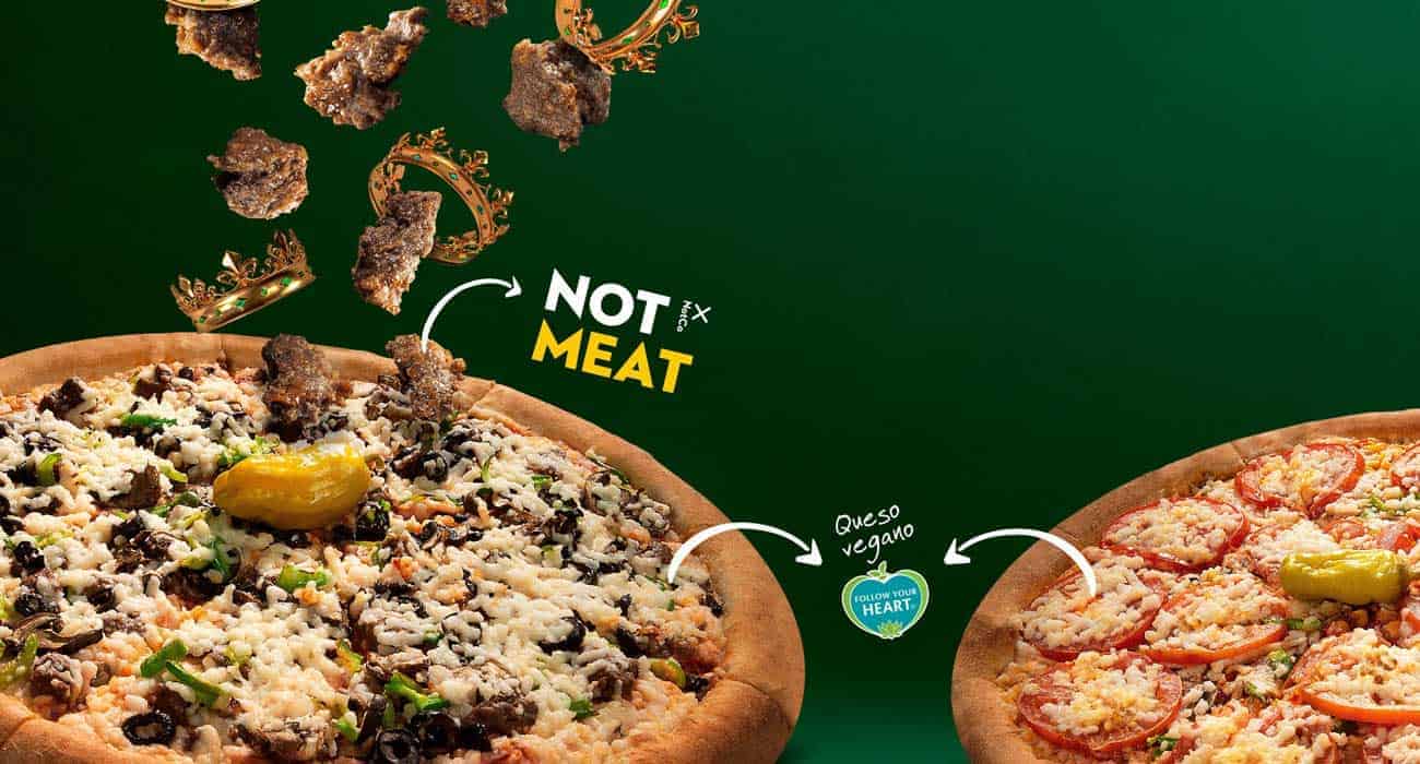 Notco Y Papa John's Colaboran Para Ofrecer Pizzas Veganas