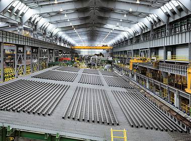 Planta de Tenaris Tamsa ubicada en Veracruz, México.