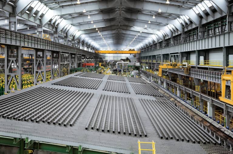 Planta de Tenaris Tamsa ubicada en Veracruz, México.